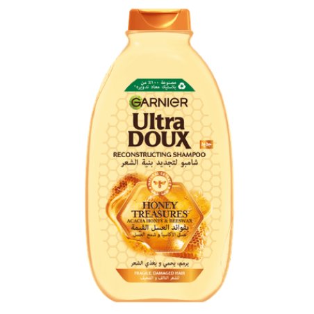Garnier Ultra Doux Reconstructing Shampoo Honey Treasures For Fragile Hair 400 Ml