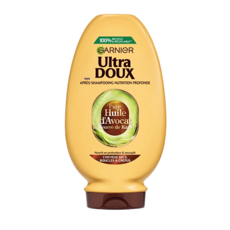 Garnier Ultra Doux Deep Nutrition Conditioner For Curly And Frizzy Hair 360 Ml