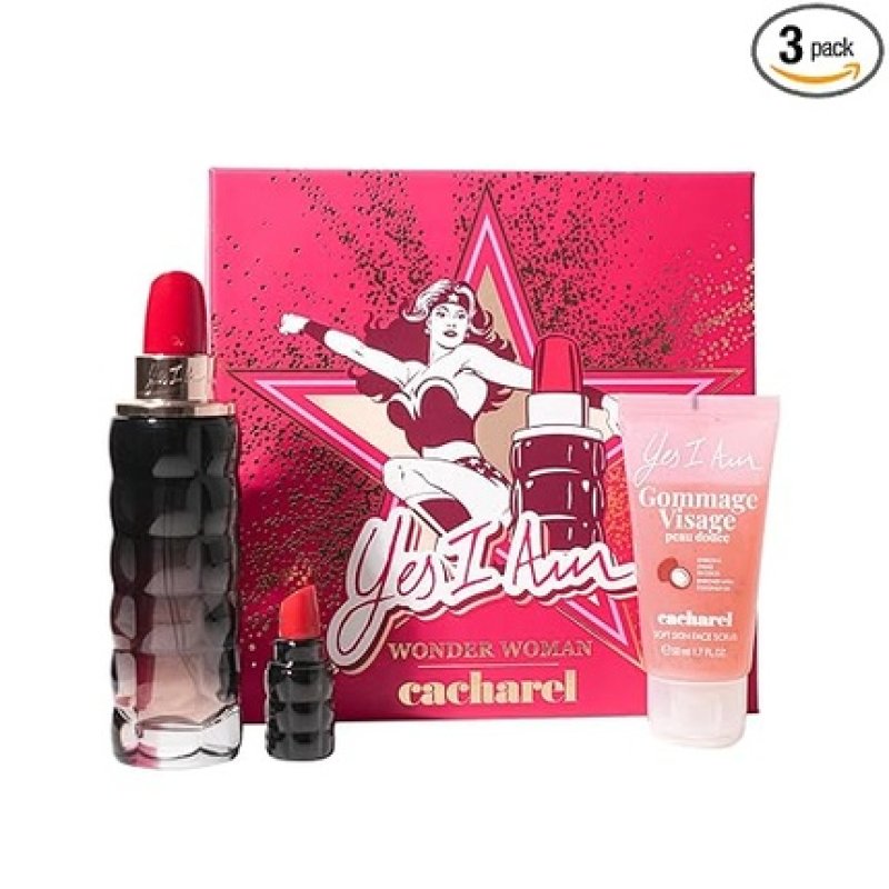 Cacharel Yes I Am Eau De Parfum 75ml Face Scrub 50ml