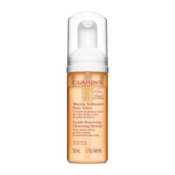 Clarins New Skin Cleansing Mousse For All Skin Types Pump Bottle 50 Ml