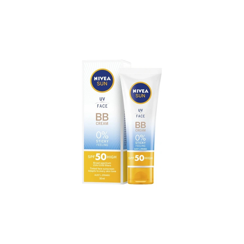 Nivea Bb Cream Face Day All Skin Types Tanned Tone Spf 50 Very High 50 Ml