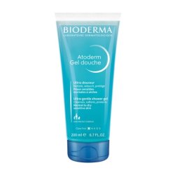 Bioderma Atoderm Shower Gel 200 Ml Gentle Cleansing For Dry Skin