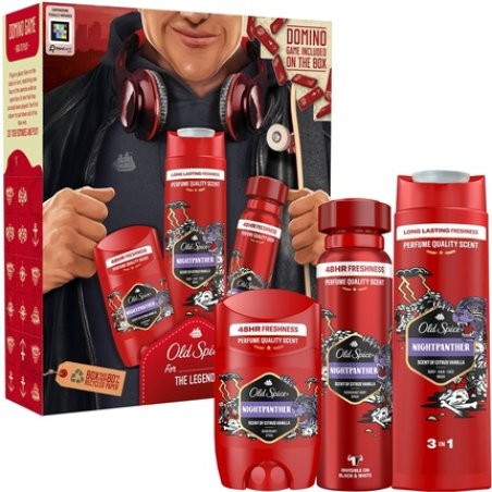 Old Spice Night Panther 3x Set A Grooming Essential For Men