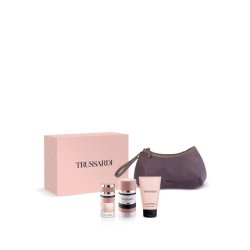 Trussardi Feminine Set Women Eau De Parfum 90ml Vaporizer Body Lotion 100ml Bag