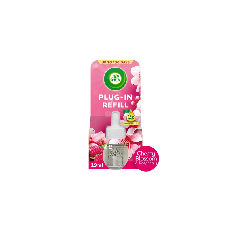 Air Wick Electric Refill Air Freshener 19ml Cherry Blossom & Raspberry