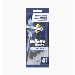 Gillette Blue 3 Disposable Razors Men Plus Slalom