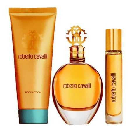 Roberto Cavalli Paradiso W Set Eau De Parfum 75 Ml Body Lotion 100 Ml Eau De Parfum 15 Ml