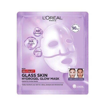L'Oreal Paris Revitalift Filler Glass Skin Mask 1 Piece