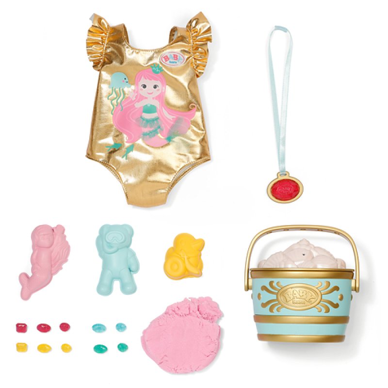 BABY born Beach Surprise Set 43cm Ensemble de plage pour poupées