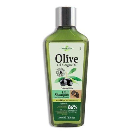 HerbOlive Conditioner for Colored Hair with Argan Oil 200ml 6.76fl.oz