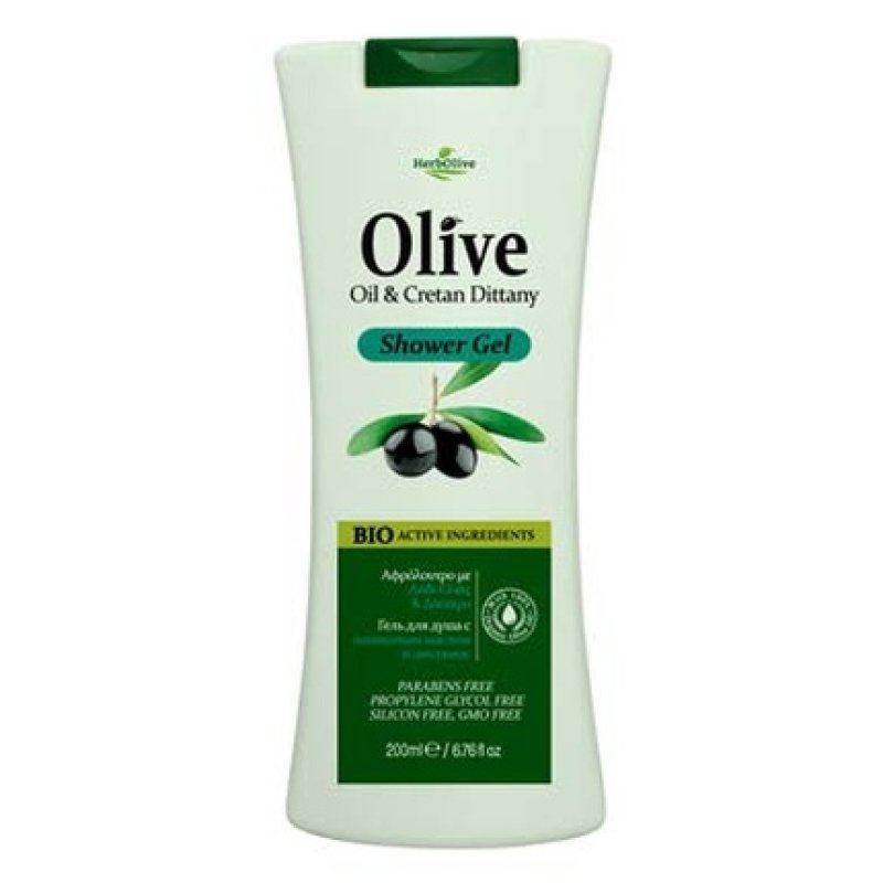 HerbOlive Olive Oil Shower Gel with Cretan Dittany 200ml