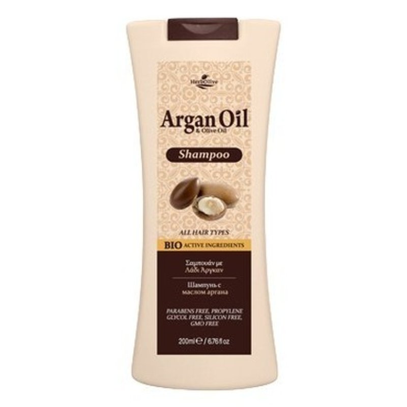 HerbOlive Argan Oil & Olive Oil Shampoo 200ml 6.76fl.oz