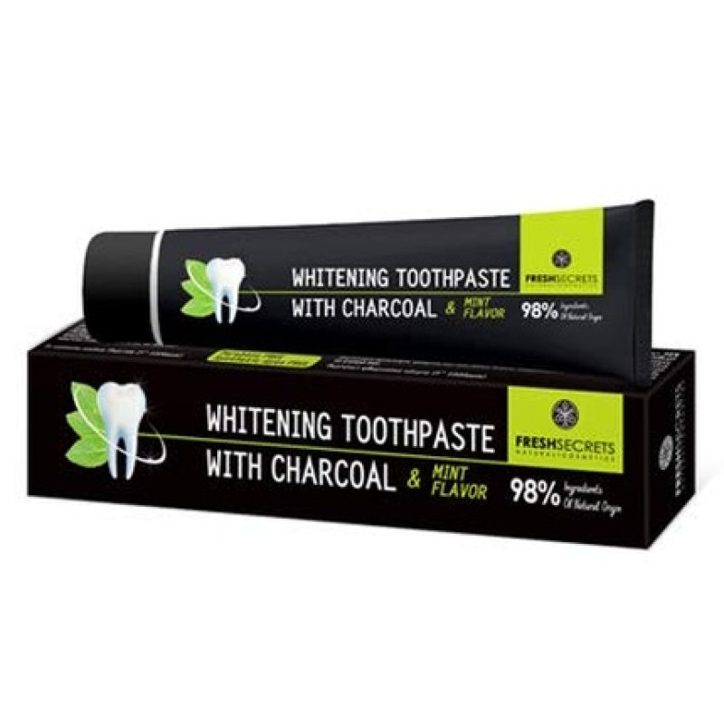 Fresh Secrets Charcoal & Mint Toothpaste 100g/75ml