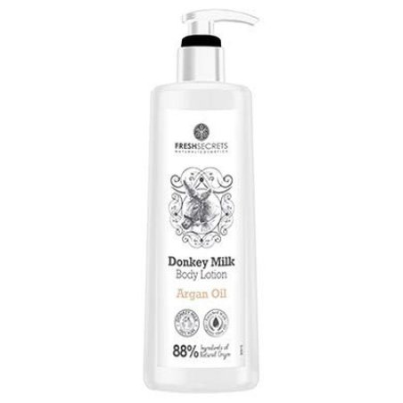 Fresh Secrets Body Lotion with Donkey Milk and Argan Oil 200ml