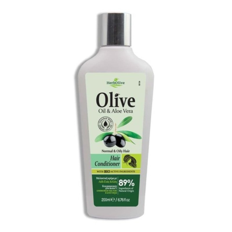 HerbOlive Conditioner for Normal and Oily Hair with Aloe Vera 200ml