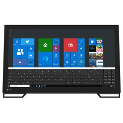 EIZO DuraVision FDF2382WT-A computer monitor 58.4 cm (23") 1920 x 1080 pixels Full HD LED Touchscreen Tabletop Black
