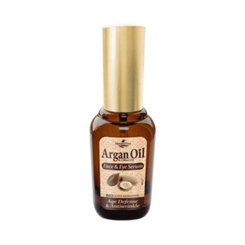 HerbOlive Argan Oil Face and Eye Serum Age Defense Anti-Wrinkle 30ml 1.0fl.oz