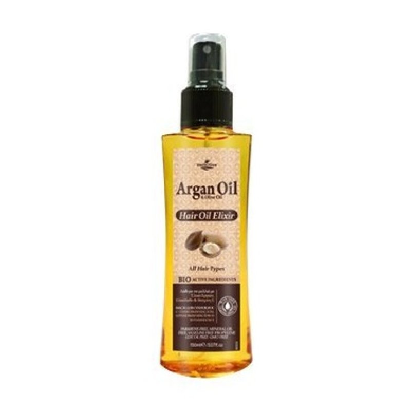 HerbOlive Argan Hair Oil Elixir 150ml 5.07fl.oz
