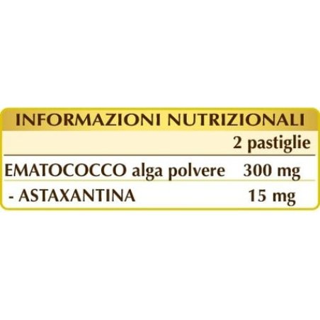 Astaxanthin 15mg Tablets 30g Supplement from Haematococcus