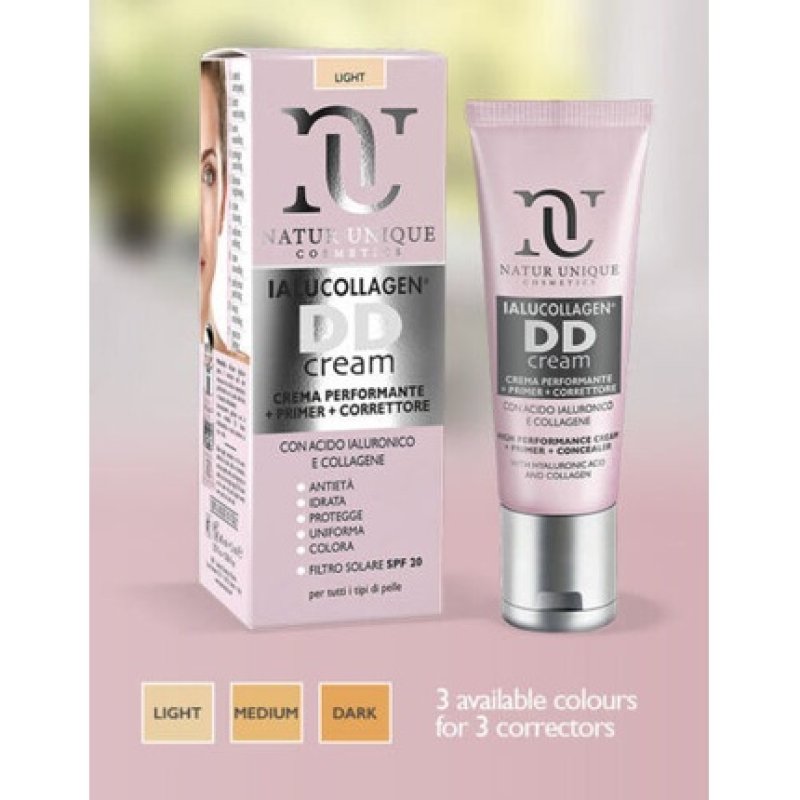 Natur Unique Cosmetics DD Cream Medium Color 40ml Concealer 2ml