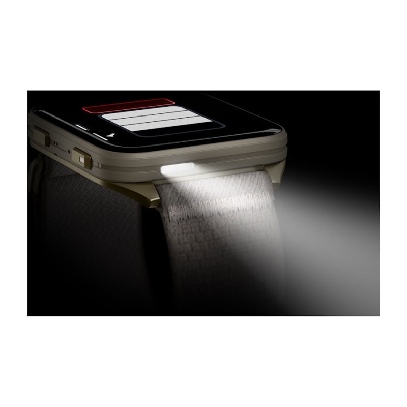 Garmin Venu X1 5,08 cm (2") AMOLED Numérique 448 x 486 pixels Écran tactile Or, Titane Wifi GPS (satellite)