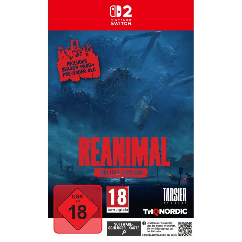 REANIMAL - Deluxe Edition - Game-key Card