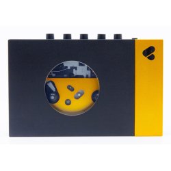 WE ARE REWIND 415110 cassette player Portable cassette player 1 deck(s) Black, Yellow