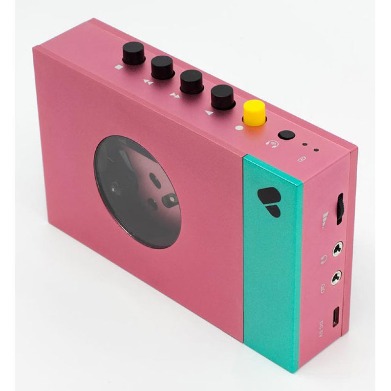 WE ARE REWIND Portable BT Cassette Player Edith Lecteur de cassette portable 1 platine(s) Rose