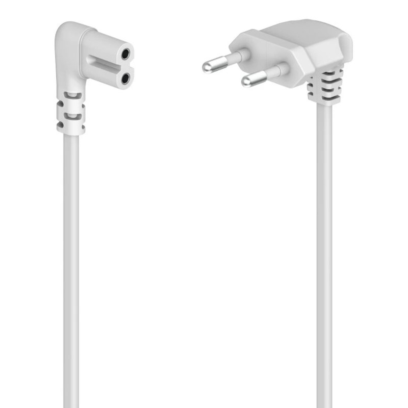 Hama 00221102 power cable White 5 m Power plug type C C7 coupler
