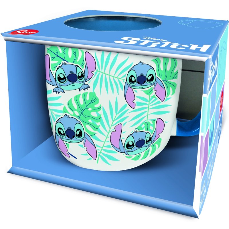 ELITE MUG CERAMIQUE STITCH ALOHA 385ML