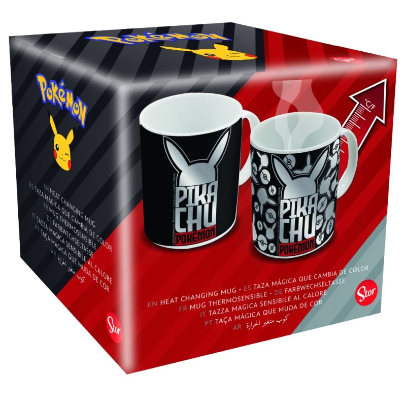 STOR HEAT CHANGE MUG POKEMON METAL 325ML