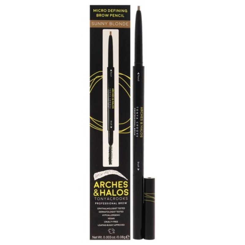 Arches And Halos Micro Defining Brow Pencil Sunny Blonde 0003 Oz Eyebrow Pencil