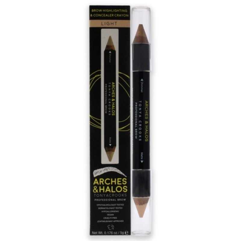 Arches And Halos Brow Highlighting And Concealer Crayon Light 0176 Oz Highlighter