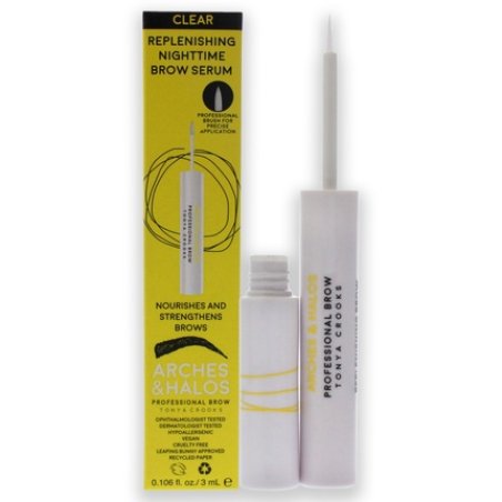 Arches And Halos Replenishing Nighttime Brow Serum 0106 Oz Eyebrow Serum