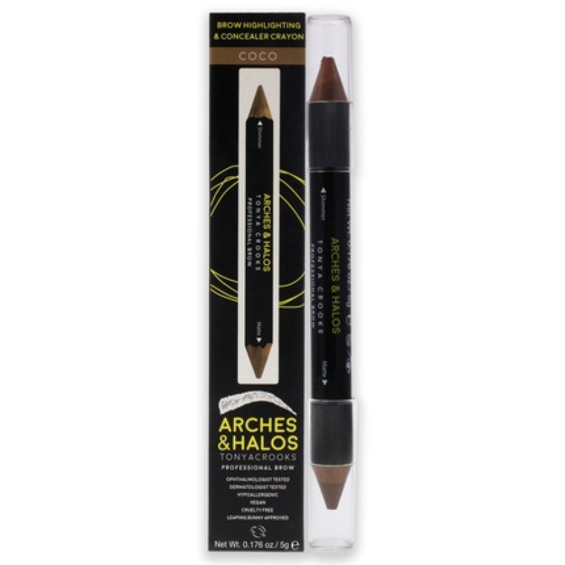 Arches And Halos Brow Highlighter And Concealer Crayon Coco 0176 Oz
