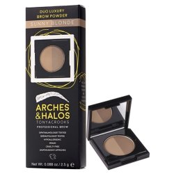 Arches And Halos Duo Luxury Brow Powder Sunny Blonde 0088 Oz Eyebrow