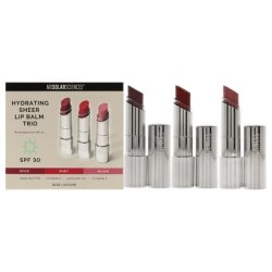 Mdsolarsciences Hydrating Sheer Lip Balm Trio Spf 30 3 Pieces Spice Ruby Blush 015oz Each