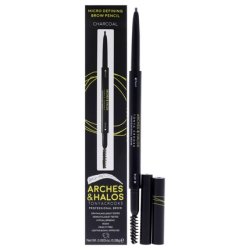 Arches And Halos Micro Defining Brow Pencil Charcoal 0003 Oz Eyebrow Pencil
