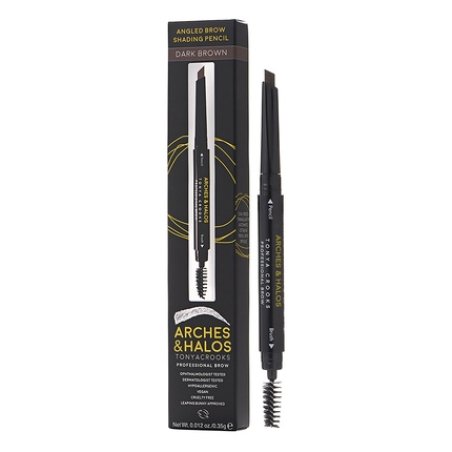 Arches And Halos Angled Brow Shading Pencil Dark Brown 0012 Oz Eyebrow Pencil