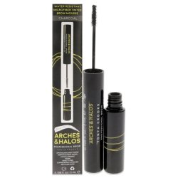 Arches And Halos Microfiber Tinted Brow Mousse Charcoal 0106 Oz