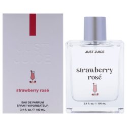 Just Juice Strawberry Rose 34 Oz Eau De Parfum Spray For Unisex