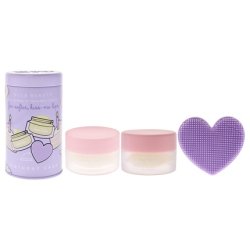 Ncla All Natural Lip Treatment Set Birthday Cake 3 Pieces Including 034oz Lip Balm 05oz Lip Scrub And Silicone Lip