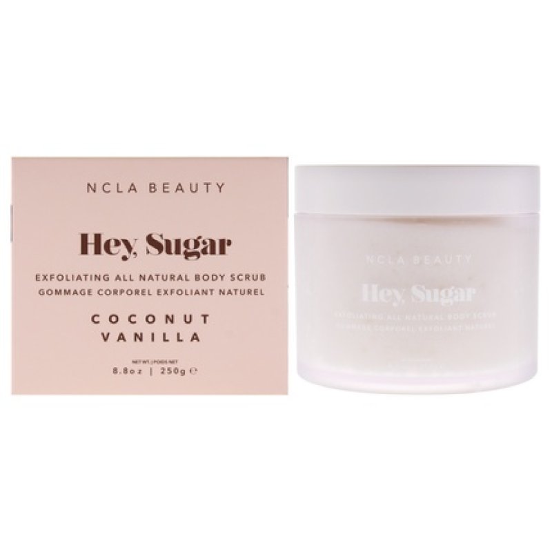 Ncla Hey Sugar All Natural Body Scrub Coconut Vanilla 88 Oz