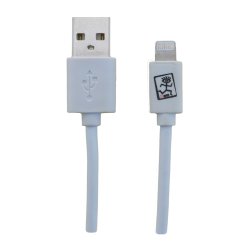 2GO USB Lade-/Datenkabel Lightning 1m weiß in PET-Box