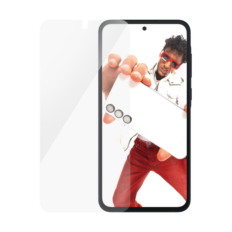 PanzerGlass SAFE. by Screen Protector Samsung Galaxy A55 5G | Ultra-Wide Fit | BULK Protection d'écran transparent 50