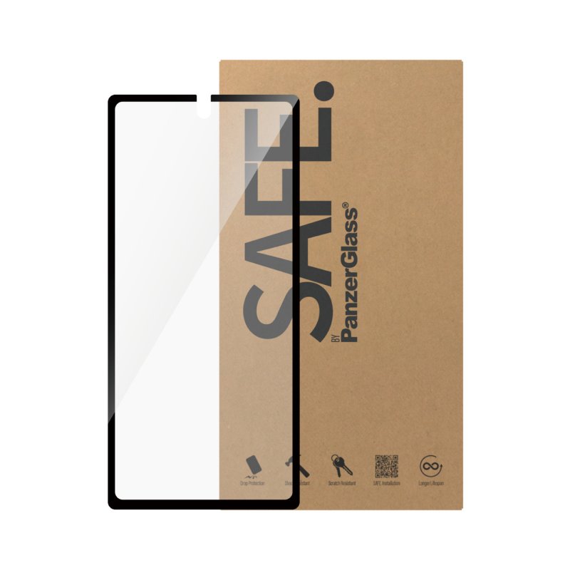 PanzerGlass SAFE. by Screen Protector Google Pixel 7a | Ultra-Wide Fit | BULK