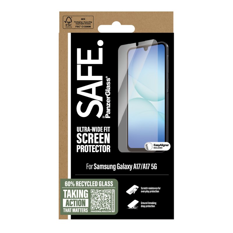 Panzerglass SAFE Screen Protector Galaxy A17/A17 5G/UWF