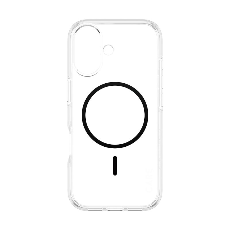 PanzerGlass CARE™ by Urban Explorer Case Transparent w. Black MagSafe iPhone 17 coque de protection pour