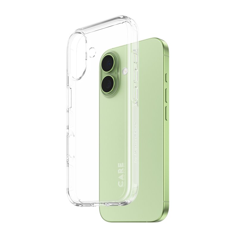 PanzerGlass CARE™ by Urban Explorer Case Transparent iPhone 17 coque de protection pour téléphones portables Housse