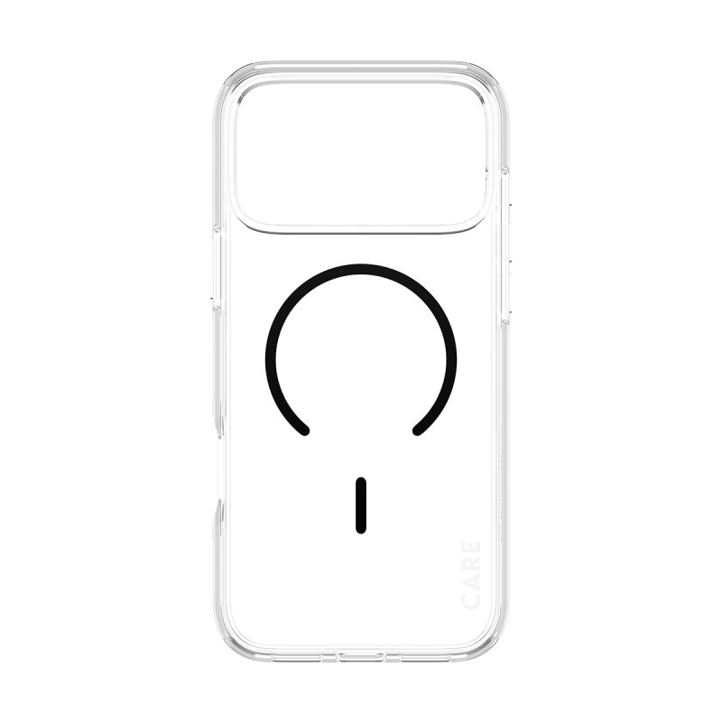 PanzerGlass CARE™ by Urban Explorer Case Transparent w. Black MagSafe iPhone 17 Pro Max